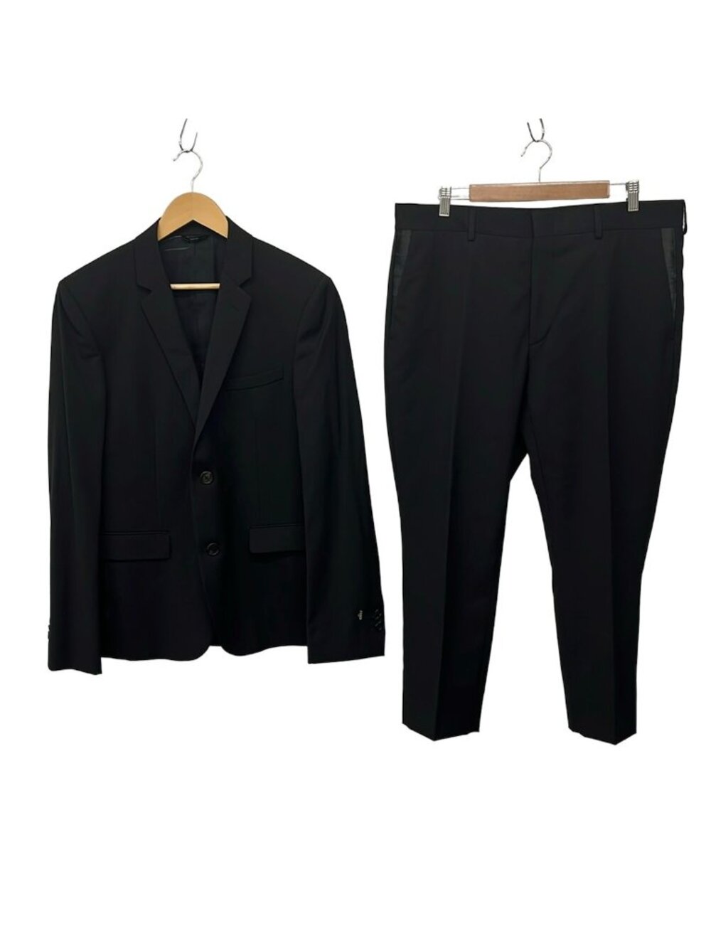 Fendi Singles Black Zucca Pattern Embroidery Side Line Jacket